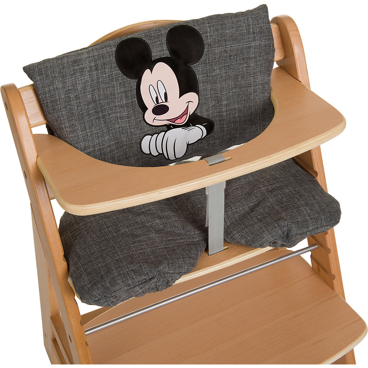 Hochstuhlauflage, Mickey grey