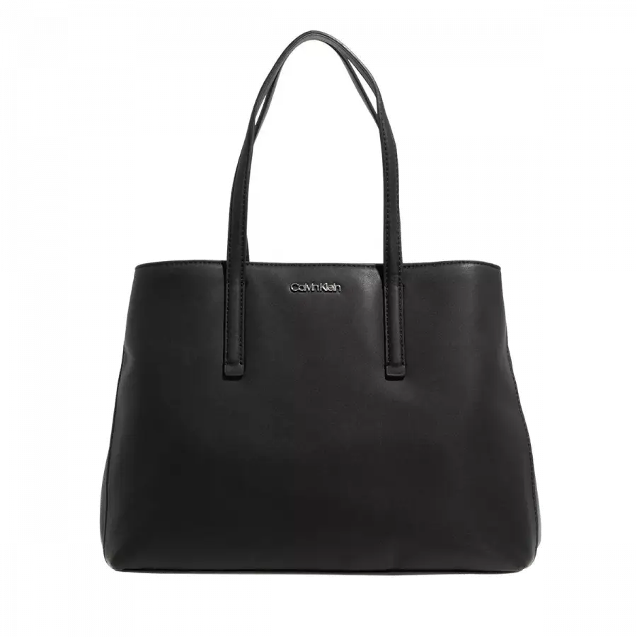 Calvin Klein - Calvin Klein Handle Bags Kunstleder Black - schwarz