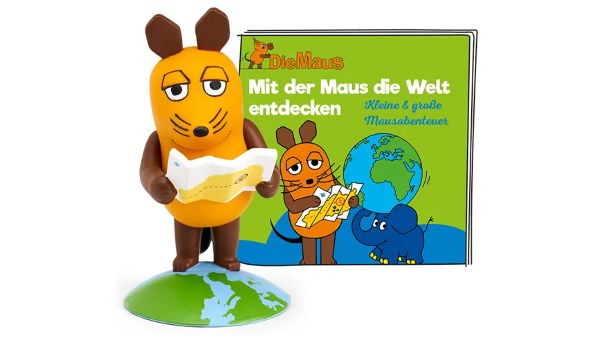 tonies - Hörfigur für die Toniebox: Die Maus: Mit der Maus die Welt entdecken