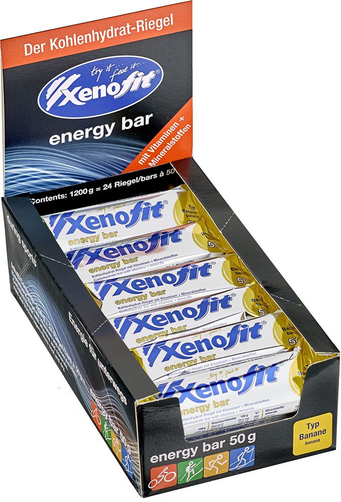 Xenofit Energy Bar 24x50g Box kaufen | Bike-Discount