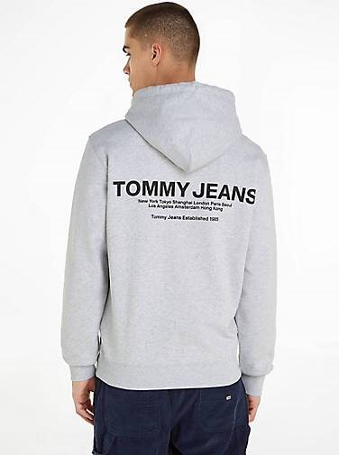 TOMMY-JEANS Herren Hoodie TJM ENTRY GRAPHIC HOODIE Regular Fit