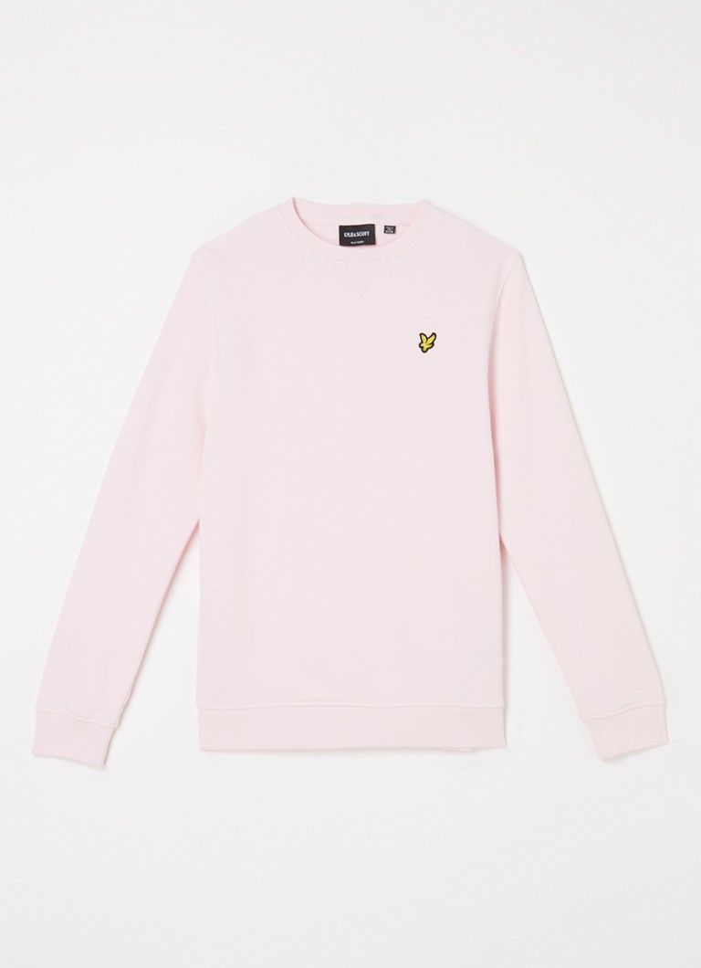 Pulover cu logo brodat Lyle & Scott