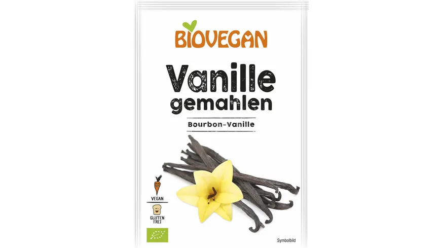 BIOVEGAN Vanille gemahlen 5 g