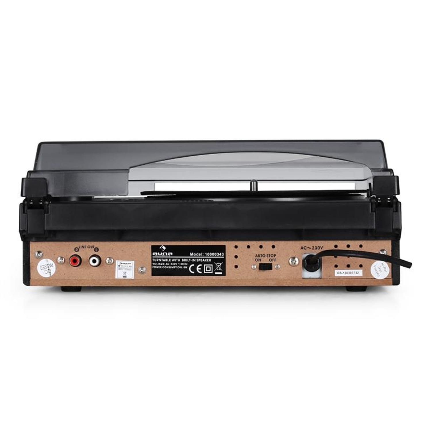 Auna TBA-928 Plattenspieler (Schallplatten Spieler Turntable Vinyl Plattenspieler)