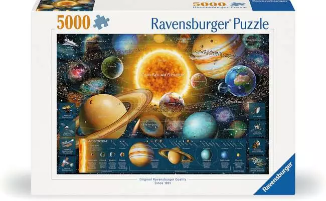 Puzzle 5000 Teile - Planetsystem