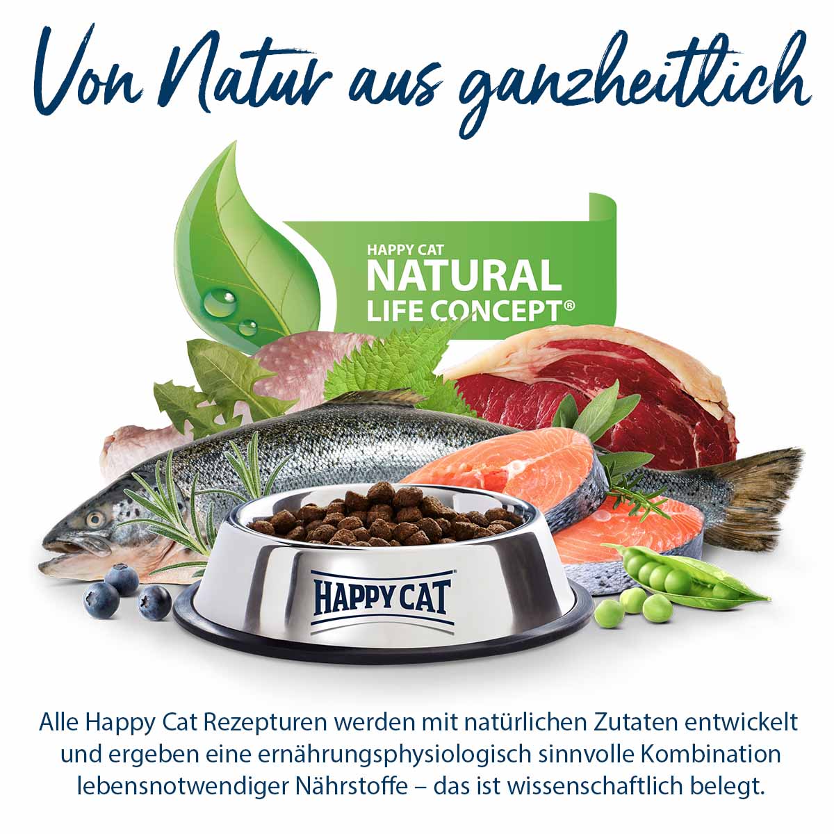 Happy Cat Bio Pouch Huhn & Ente günstig kaufen bei ZooRoyal
