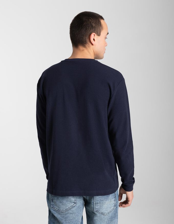 Langarmshirt - Labelpatch