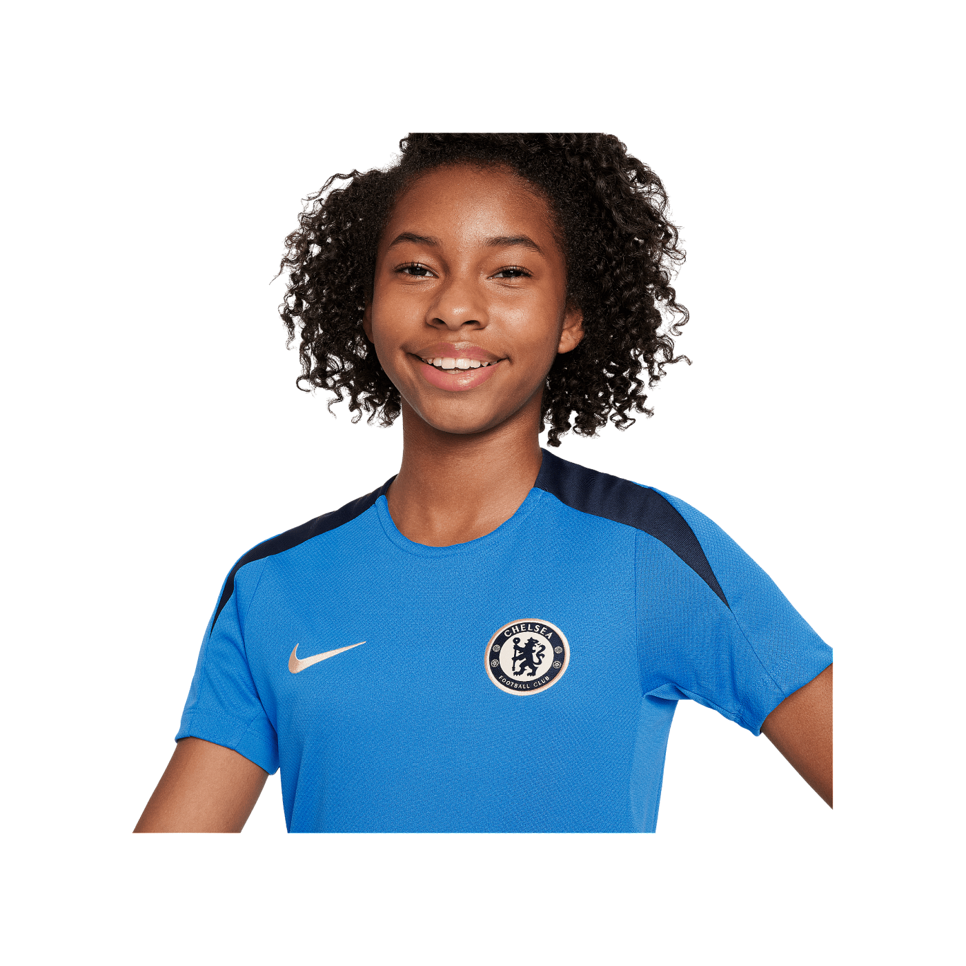 Nike FC Chelsea London Trainingsshirt Kids Blau F436
