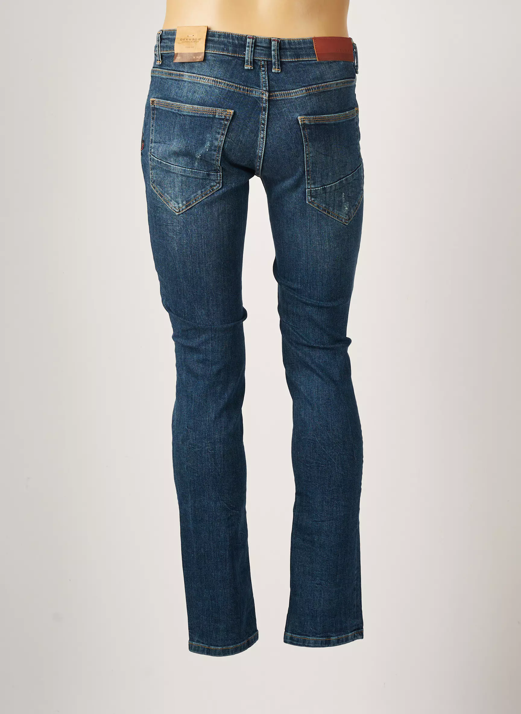 Devred Jeans Coupe Slim Homme couleur bleu