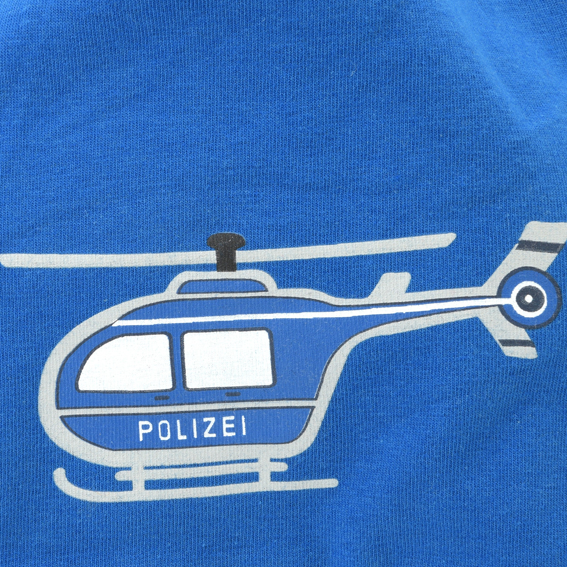 Baby Beanie mit Hubschrauber-Print