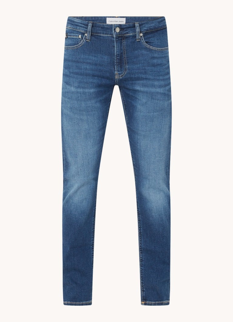 Calvin Klein slim fit jeans med medium vask og stretch
