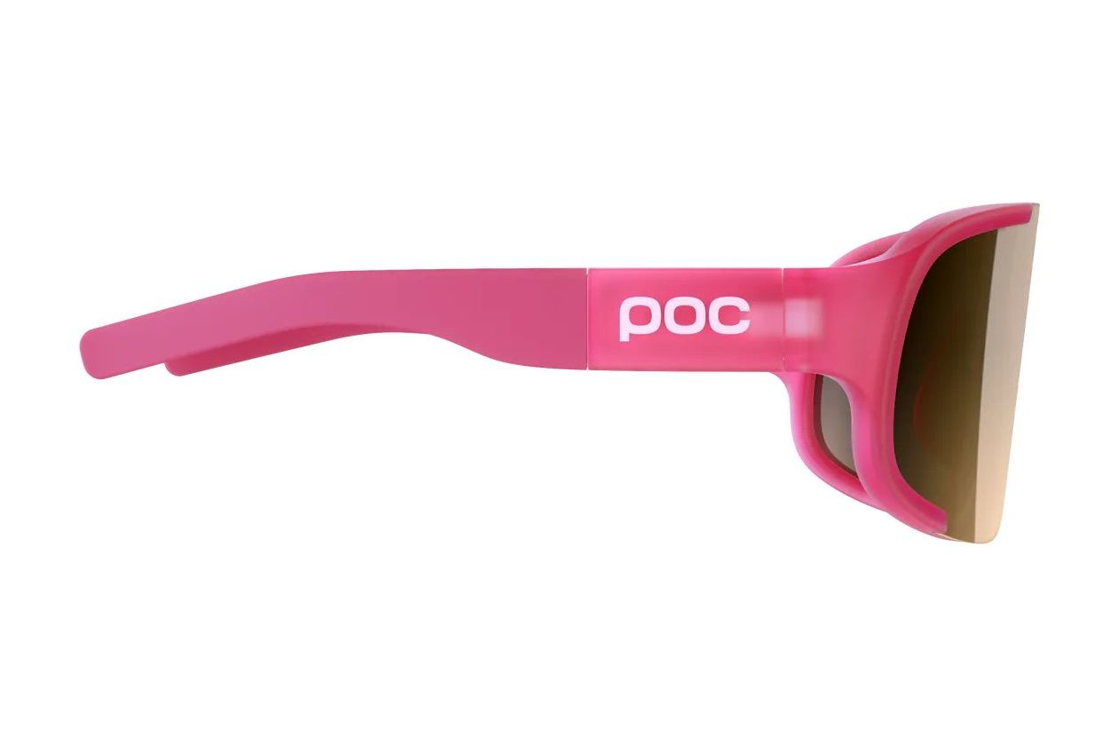 POC Aspire - Actinium Pink Translucent/Brown/Silver Mirror