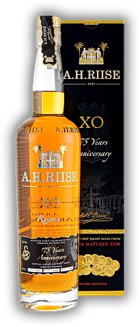A.H. Riise X.O. Reserve 175 Years Anniversary Limited Edition A.H. Riise X.O. Reserve 175 Years Anniversary Limited Edition Limited Edition. 0,7	 Liter - Vol 42%