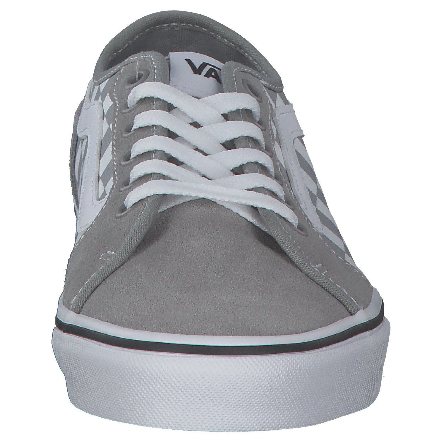 Vans Filmore VN0A3WKZ, Sneakers Low, Herren, Grau Weiß