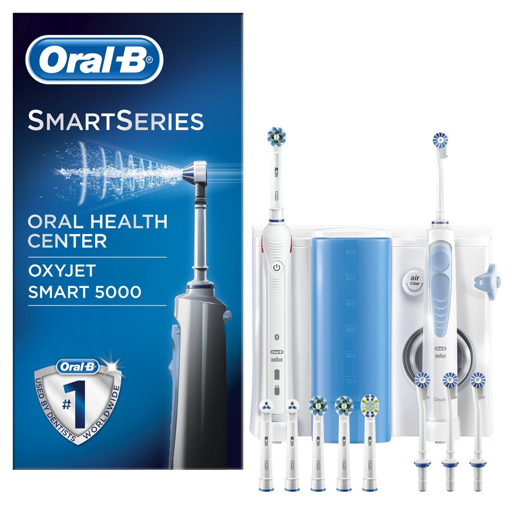oral-b Oral-B Smart  5000 + Combiné Dentaire Oxyjet Irrigateur/Combine Dentaire