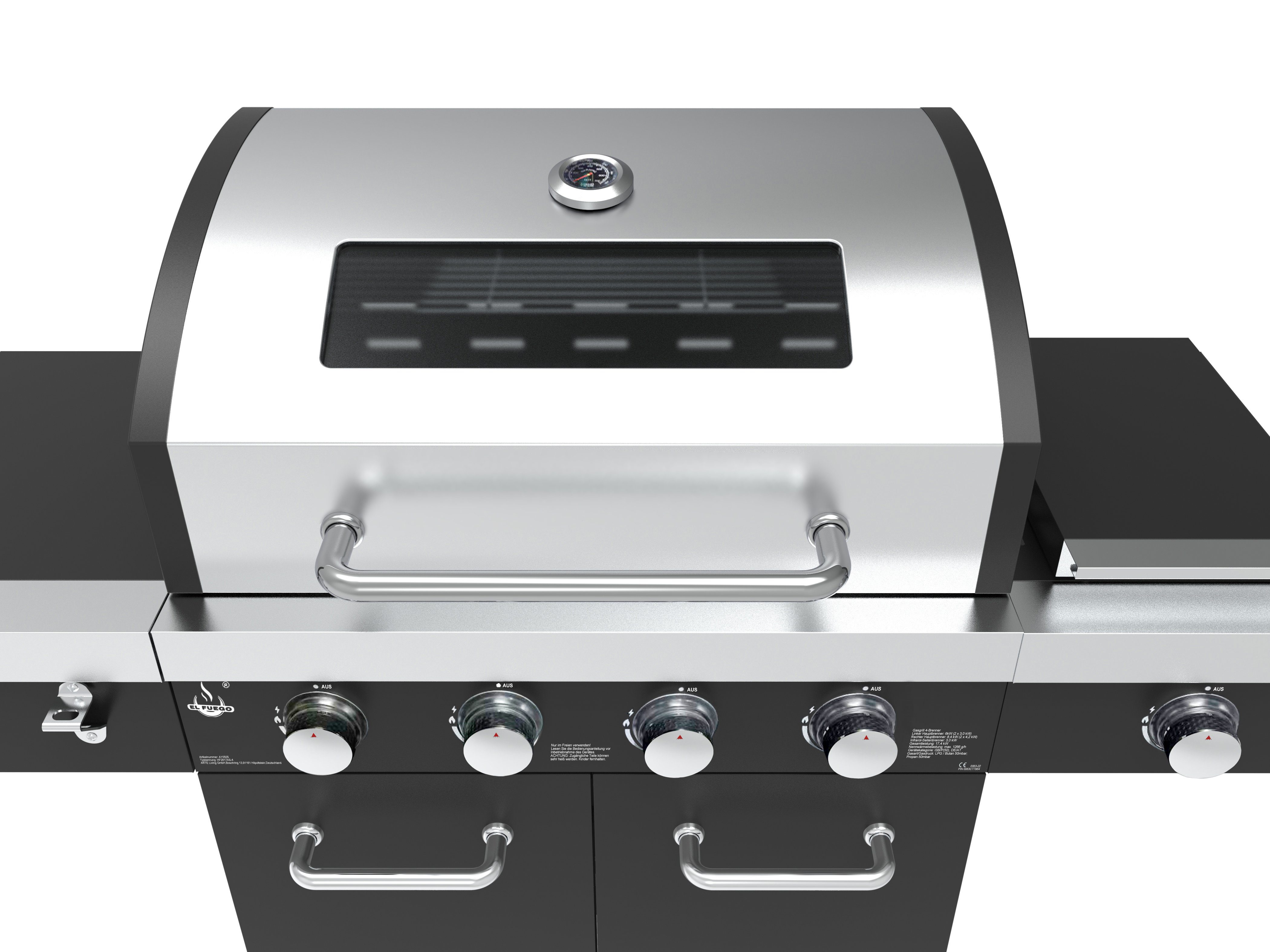 El Fuego Gasgrill Gasgrill 
