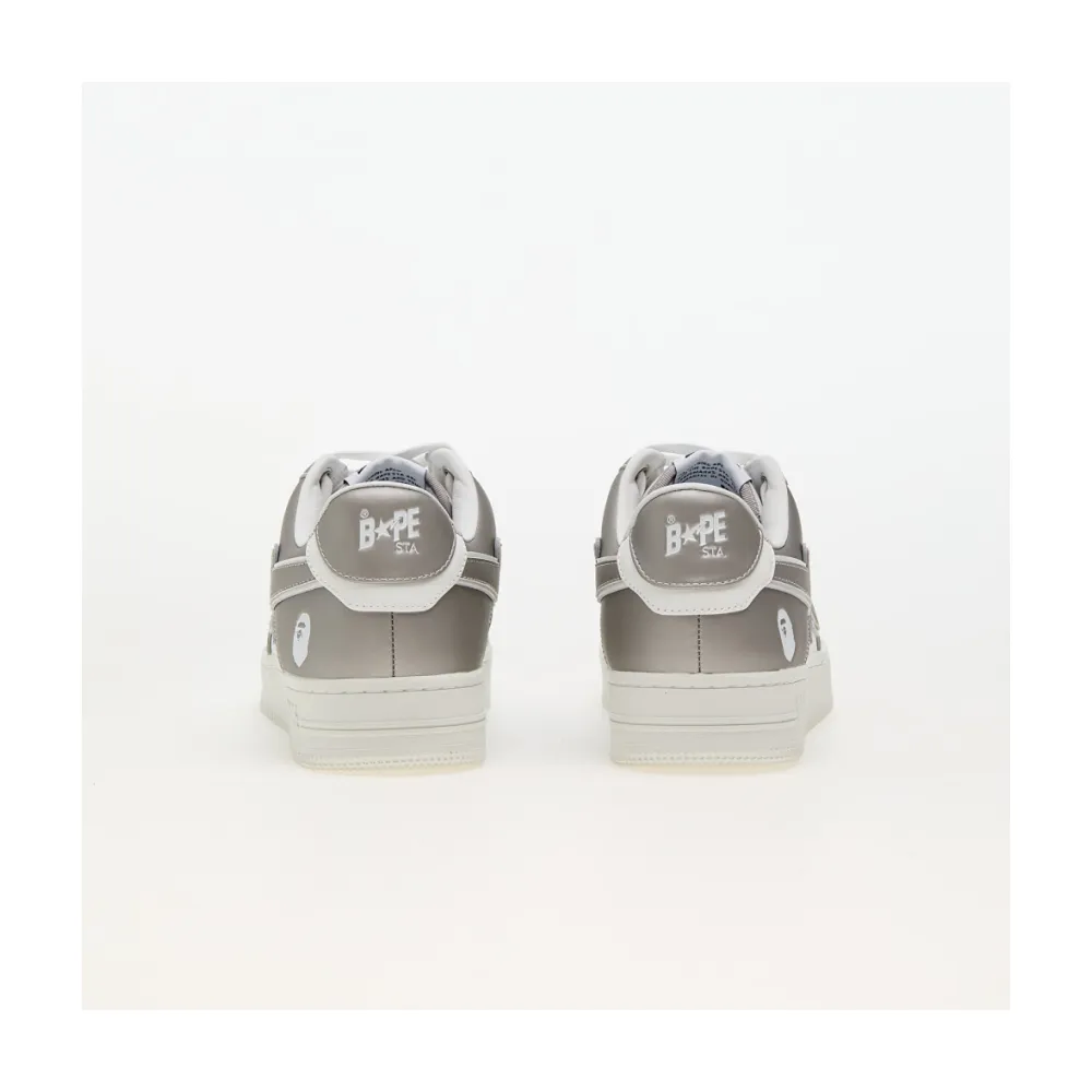 A Bathing Ape Bape Sta 4 M1 Silver 001FWJ801053ISVR / grau