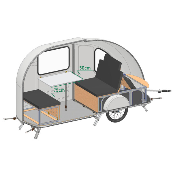 Bicycle Camper - Fahrradanhänger