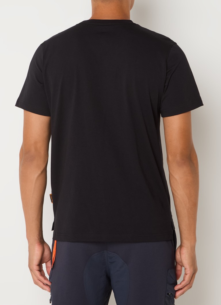 Tricou Parajumpers Mojave cu buzunar la piept și logo.