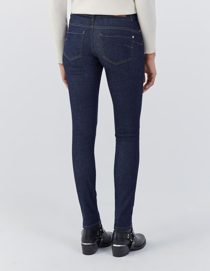 Jean SLIM taille basse brut femme