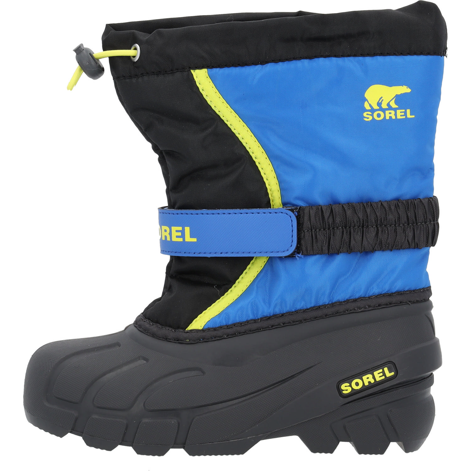 Sorel Childrens/Youth Flurry NC 1965 M, Winterstiefel, Kinder, schwarz/blau/lemon