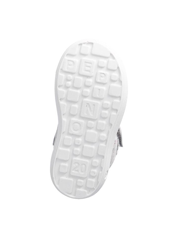 PEPINO Leder-Sneakers in Grau günstig kaufen