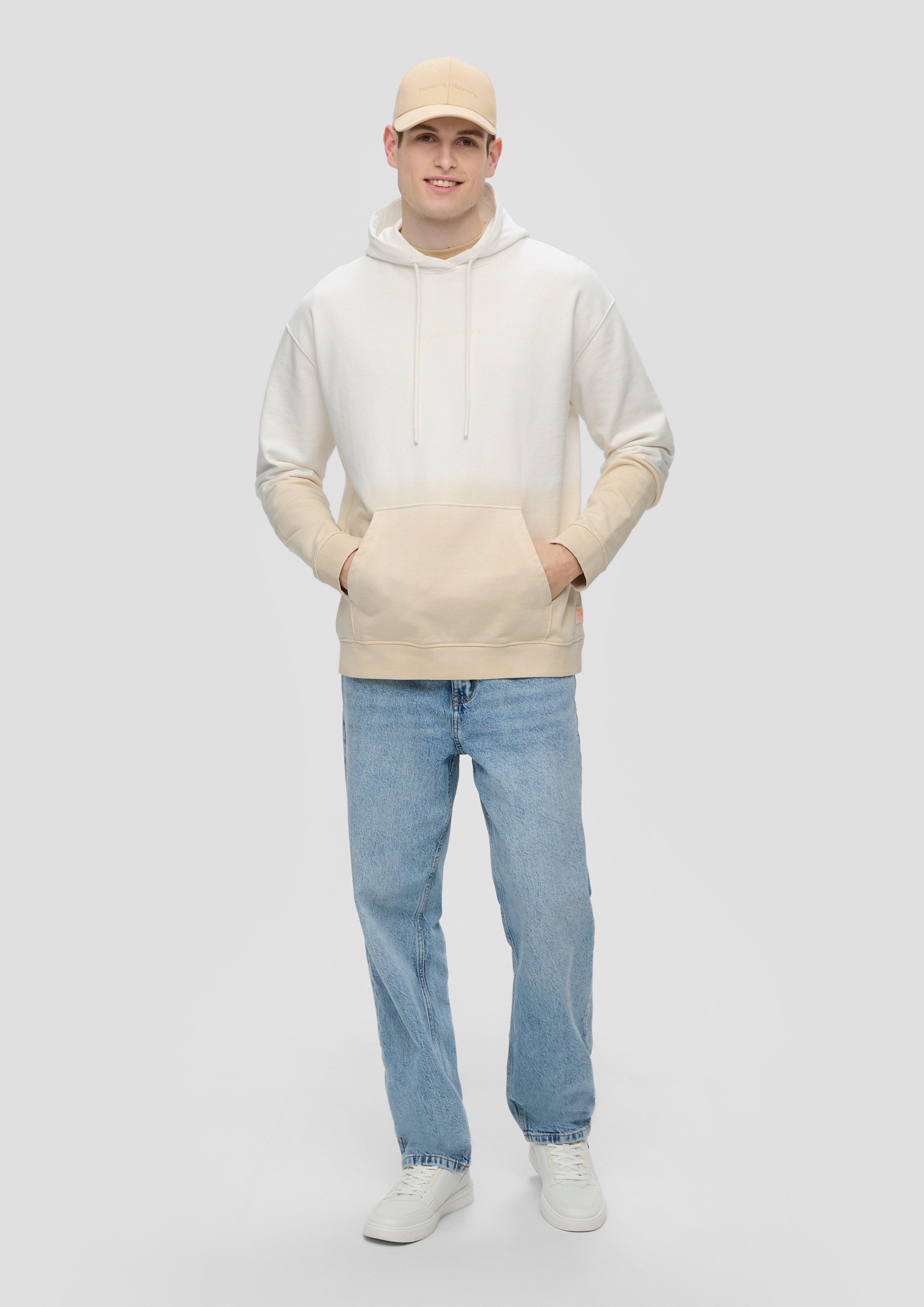 Sweatshirt mit gummiertem Schriftprint  2145056-0120