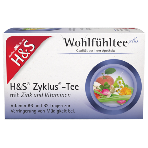 H&S Zyklus-Tee mit Zink und Vitaminen Filterbeutel  20X1.5 g  Filterbeutel