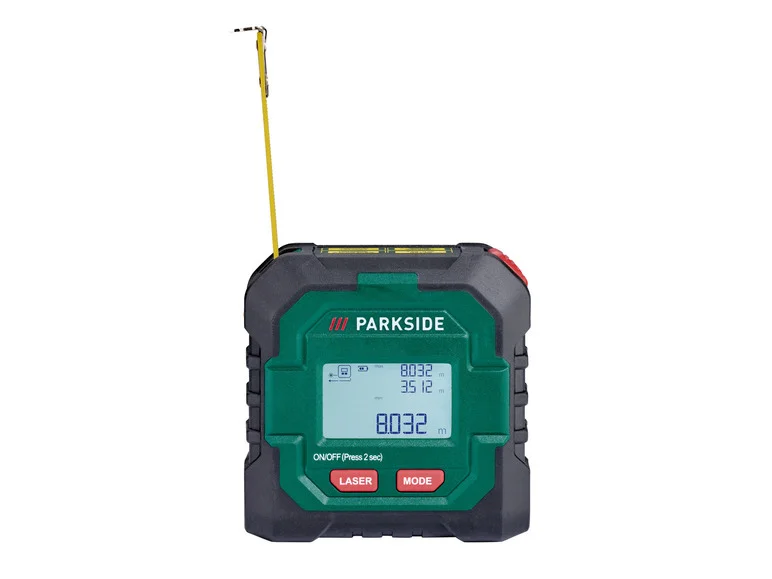 Telemetria a laser sem fio PARKSIDE® com trena PLMB 4 C2, 50 m