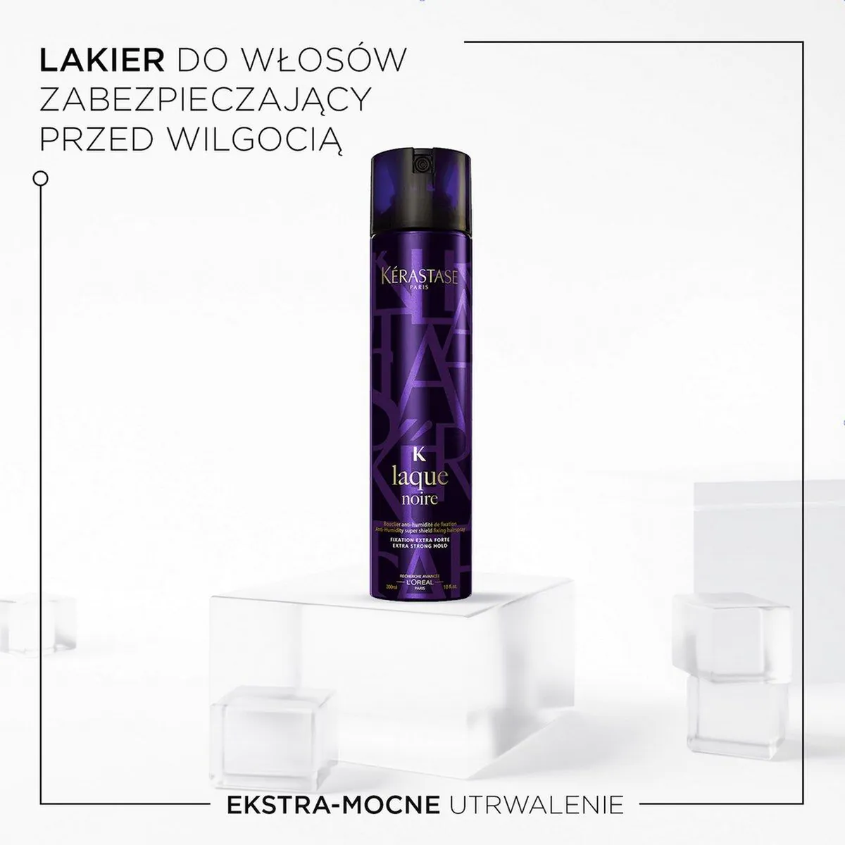 Λακ μαλλιών Kérastase Couture Styling Laque Noire Strong Hold