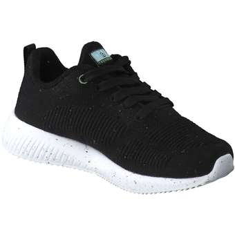 Skechers Bobs Squad Vegan Sneaker in schwarz