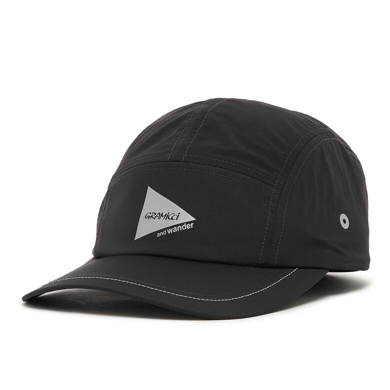 Gramicci x And Wander Patchwork Wind Cap black