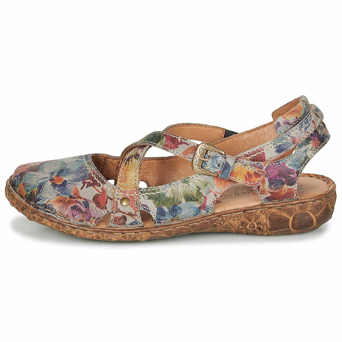 JOSEF SEIBEL Klassische Sandalen grau