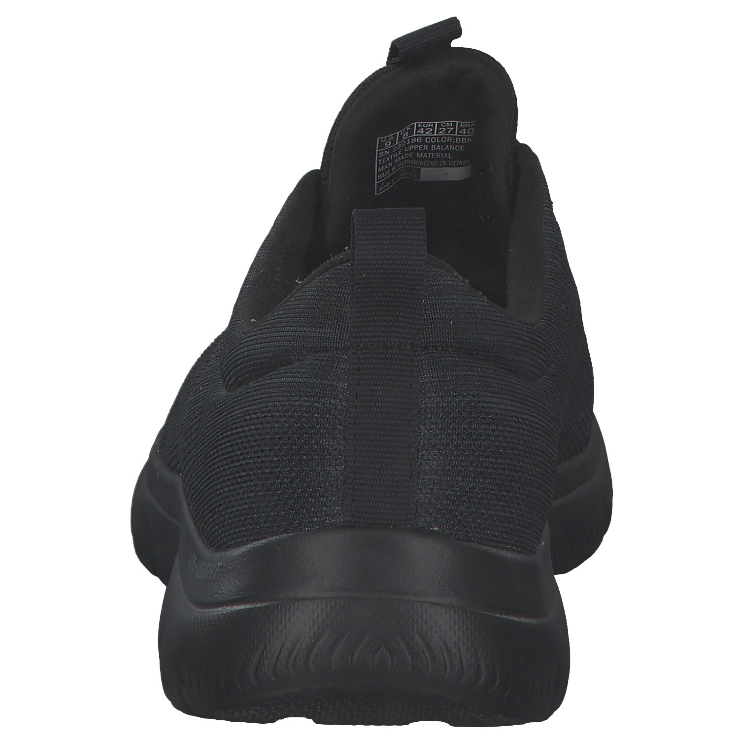 Skechers 232186, Sneakers Low, Herren, Schwarz