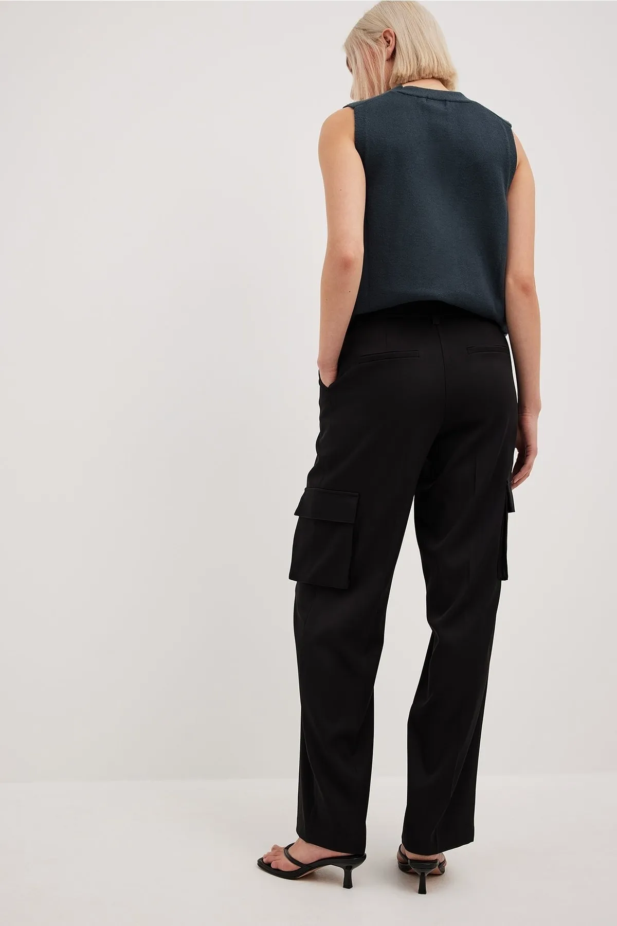 NA-KD  Cargo-Anzughose mit Faltendetail