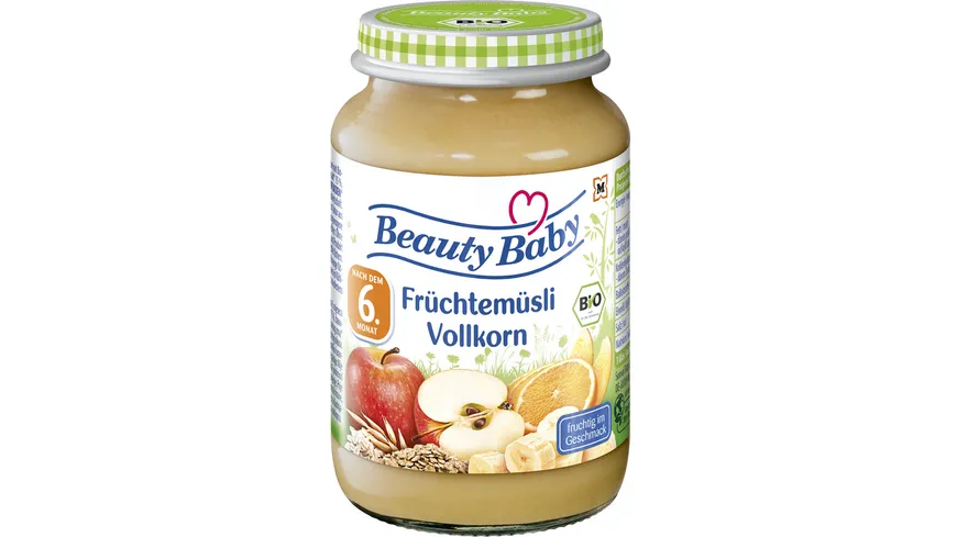 Beauty Baby Gläschen Früchtemüsli Vollkorn 190 g