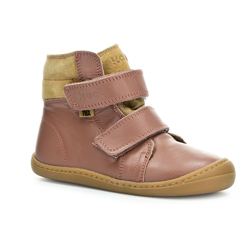 Koel4kids Brandon 2.0 WP Wool Old Pink Winterbarfußschuhe