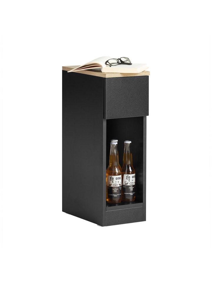 SoBuy Nachttisch in Schawrz - (B)20 x (H)60 x (T)35cm günstig kaufen onesize
