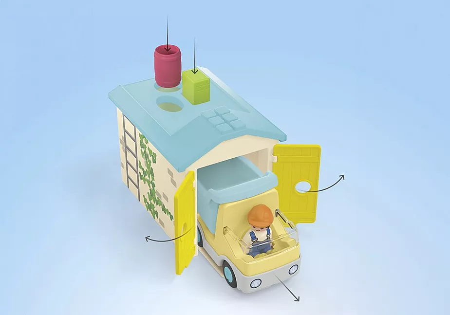 JUNIOR: LKW mit Sortiergarage