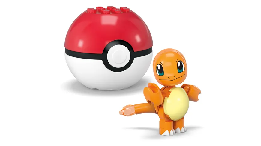 MEGA Pokémon POKÉ BALL COLL. (COLL. OF 3) - CHARMANDER AND PICHU (OS)