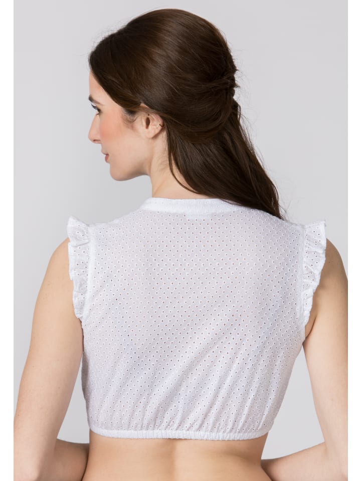 Stockerpoint Stockerpoint Dirndlbluse Melania in weiss günstig kaufen