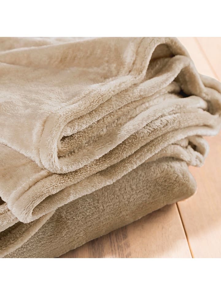 Ibena Wohndecke ''Olbia'' in Beige günstig kaufen