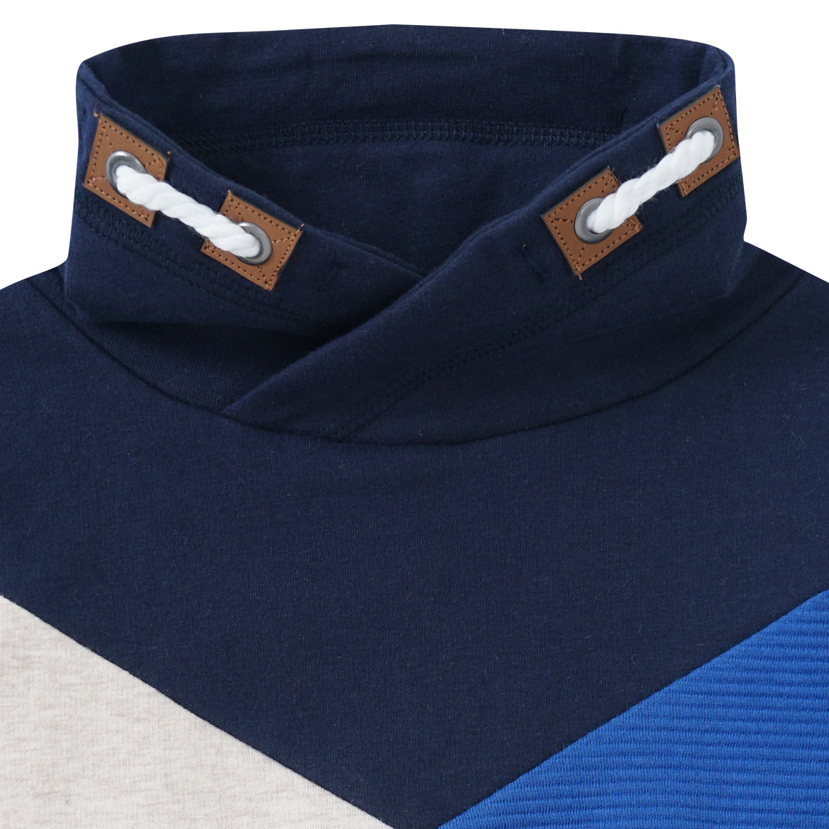 Baby Sweatshirt mit Schalkragen