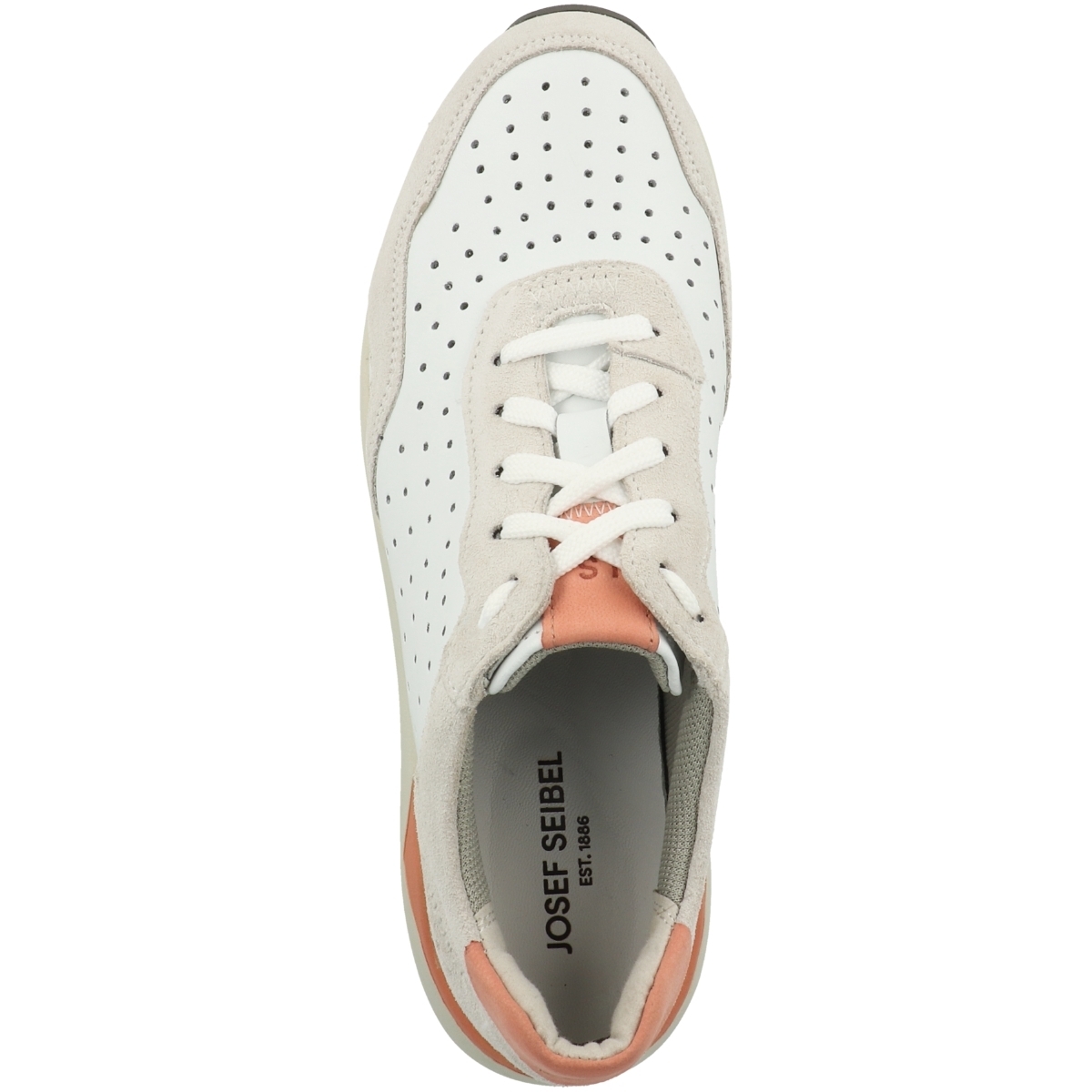 Josef Seibel Jonah 02 Schnürschuhe weiss