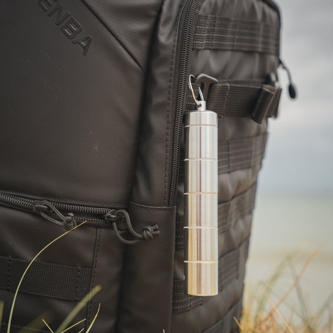 pandoo Gewürzbehälter Reisegewürz Set, Aluminium, (5-tlg)