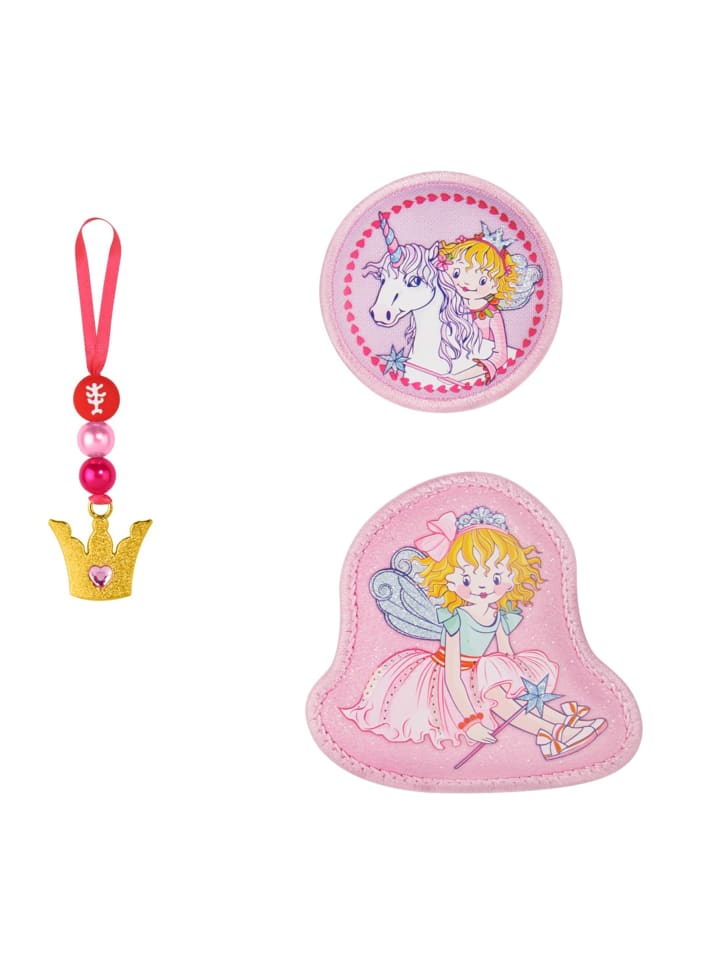 Step by Step Ranzen-Zubehör-Set MAGIC MAGS in Prinzessin Lillifee, Rosarien günstig kaufen onesize
