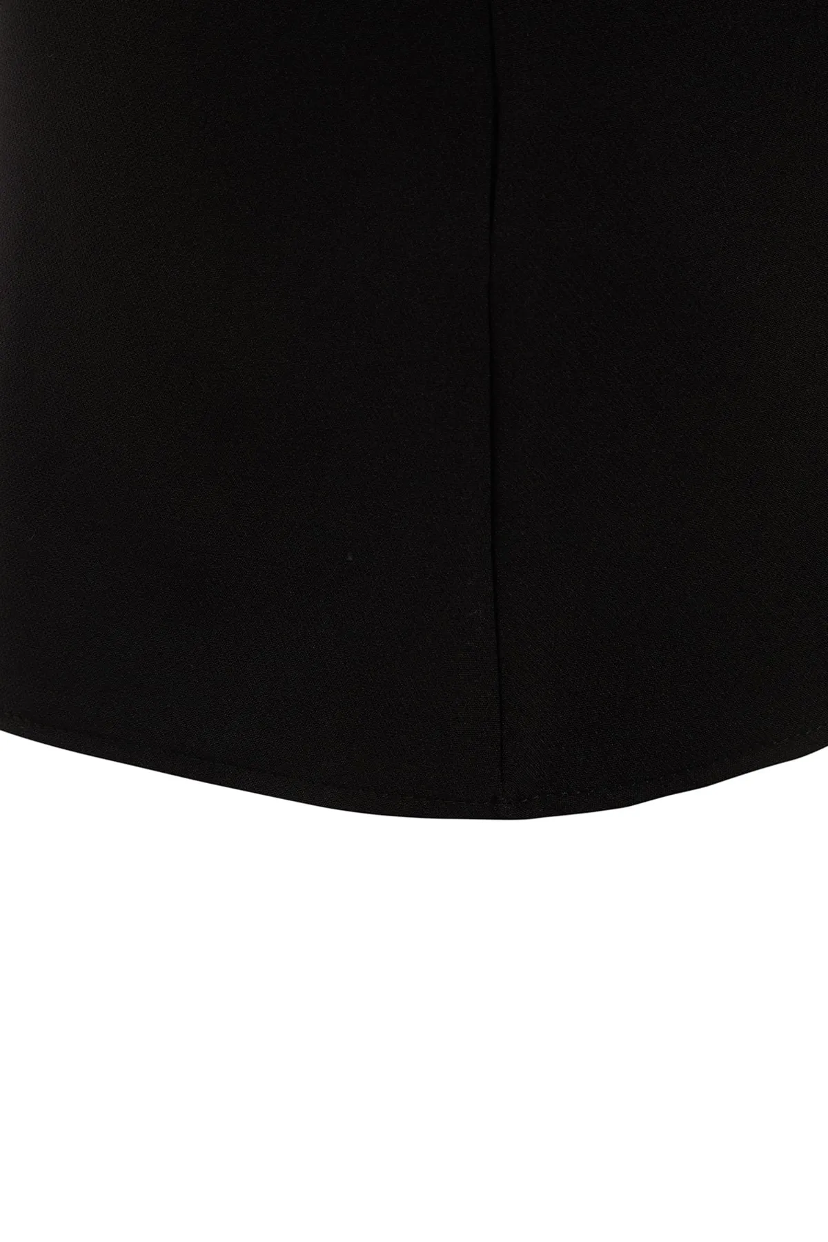 Trendyol Collection  Schwarzer gewebter Minirock TWOAW23ET00082