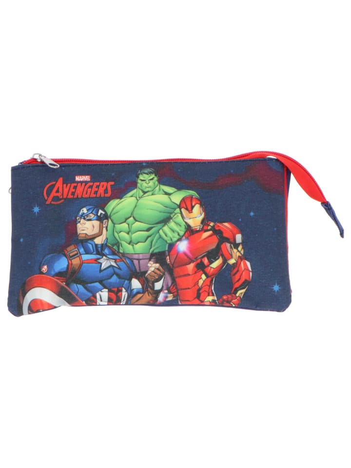 Avengers Federmäppchen Superhelden Etui für den Schulalltag in Mehrfarbig günstig kaufen 21 x 14 cm
