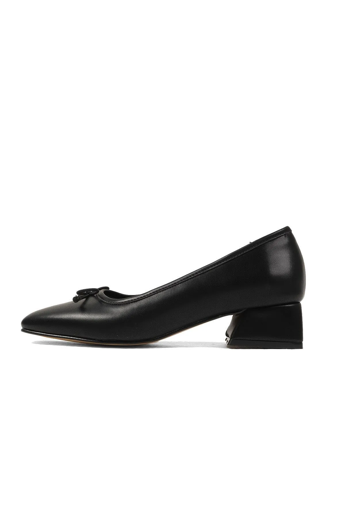 Mio Gusto  Bellamy Damen-Schuhe mit niedrigem Absatz und schwarzer Schleife