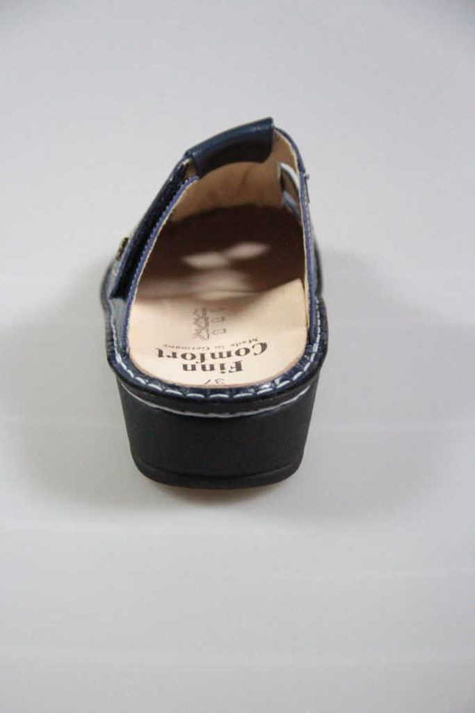 FINN COMFORT Pantoletten blau Java